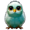 little blue chick