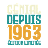 Génial depuis 1963