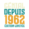 Génial depuis 1962