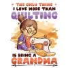 Sewing Quilter Grandma Quilts