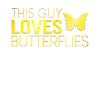 Typ Schmetterling Spruch