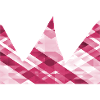 crown pink symbol shape