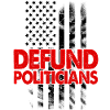 Defund Politicians American Flag