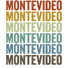 Montevideo Uruguay Retro Vintage