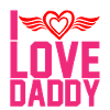 "I love daddy"