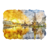 Nature Aquarelle Esquisse Illustration Illustration