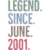 Legende seit Juni 2001