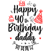 Red Birthday Doodle Party