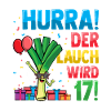 Hurra der Lauch wird 17