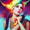 Arab Woman Muslim Girl Art