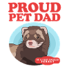 Ferret Dad Ferret Lover Gift