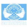 Flagge Mikronesiens und Mantarochen