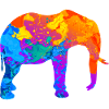 Elephant Elephant Silhouette Gift