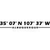 Albuquerque coordinates