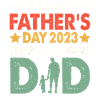 Papa 2023 Zukünftiger Vater Geschenkidee