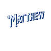 Matthew names personalized