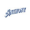 Anthony name personalized