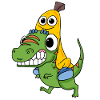 Dinosaures et bananes