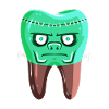 Dent pour dentiste à Halloween