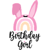 Rosa Hase Arc Regenbogen