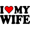 I love my wife