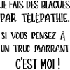 blagues par télépathie