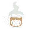 Pumpkin coffee
