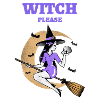WITCH PLEASE Design für *Halloween*