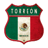 Torreón Mexiko Wappen Design