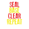 Then repeat sealing