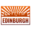 Edinburgh Skyline Sunburst