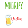 Happy drunks at Christmas