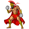Spartan Warrior Bodybuilder