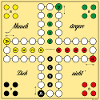 Mensch ärgere dich nicht classic game board