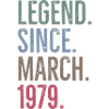 Legend Since March 1979