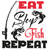Eat Sleep Fish Repeat
