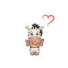 Frau Mädchen Liebe Herz Zebra
