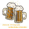 save water drink beer