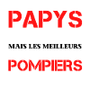 T-shirt Papi Humour Pompier