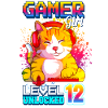 gamer girl 12th birthday gambling video games