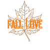 fall love Herbst orange