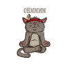 Cat Meditation OHMM Charka spiritual