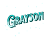 Grayson Namen personalisiert