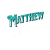 Matthew names personalized