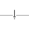 Schwert Icon Linie