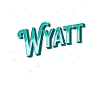 Wyatt name personalized