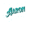 Aaron name personalized