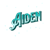 Aiden names personalized