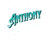 Anthony name personalized