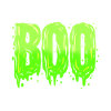 Scary Slime Green Boo Costume For Halloween